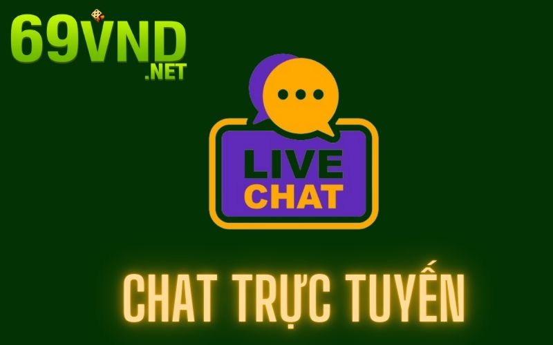 Liên hệ bằng chức năng chat trực tuyến tại website